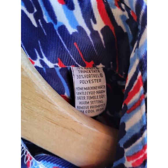 Medici Men’s Multi-Color Long Sleeve Button-Down Shirt – Medium - Picture 4 of 8